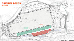 Industrial site plan example before New Jersey's new stormwater regulations