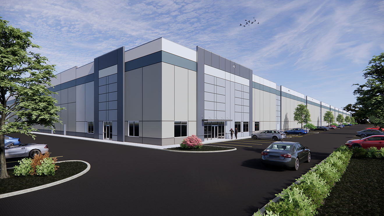 Rendering of an industrial facility proposed in Merrimack, NH