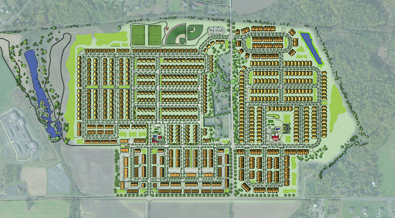 Hillside Meadows en Newburgh, IN. Casas Nuevas y Planos de Distribución de  Reinbrecht Homes