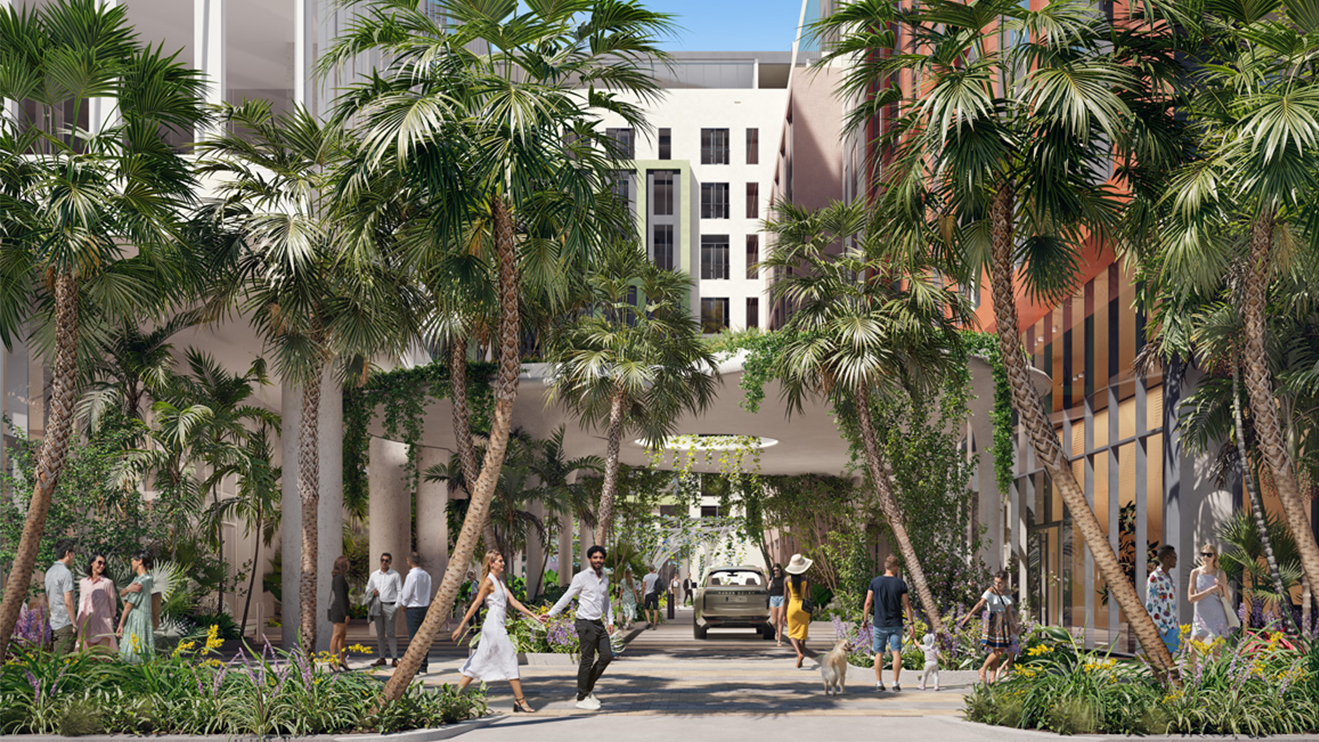 Rendering of location for Miami Development Forum.