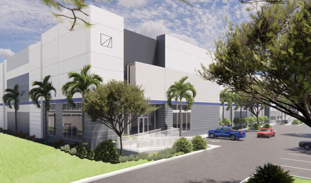 Rendering of an industrial facility in Davie, FL