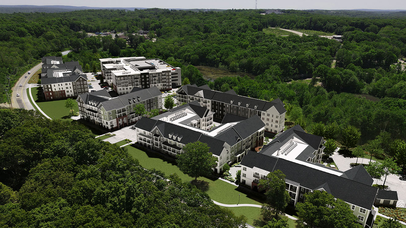 The Standard at Four Corners student housing community at UConn