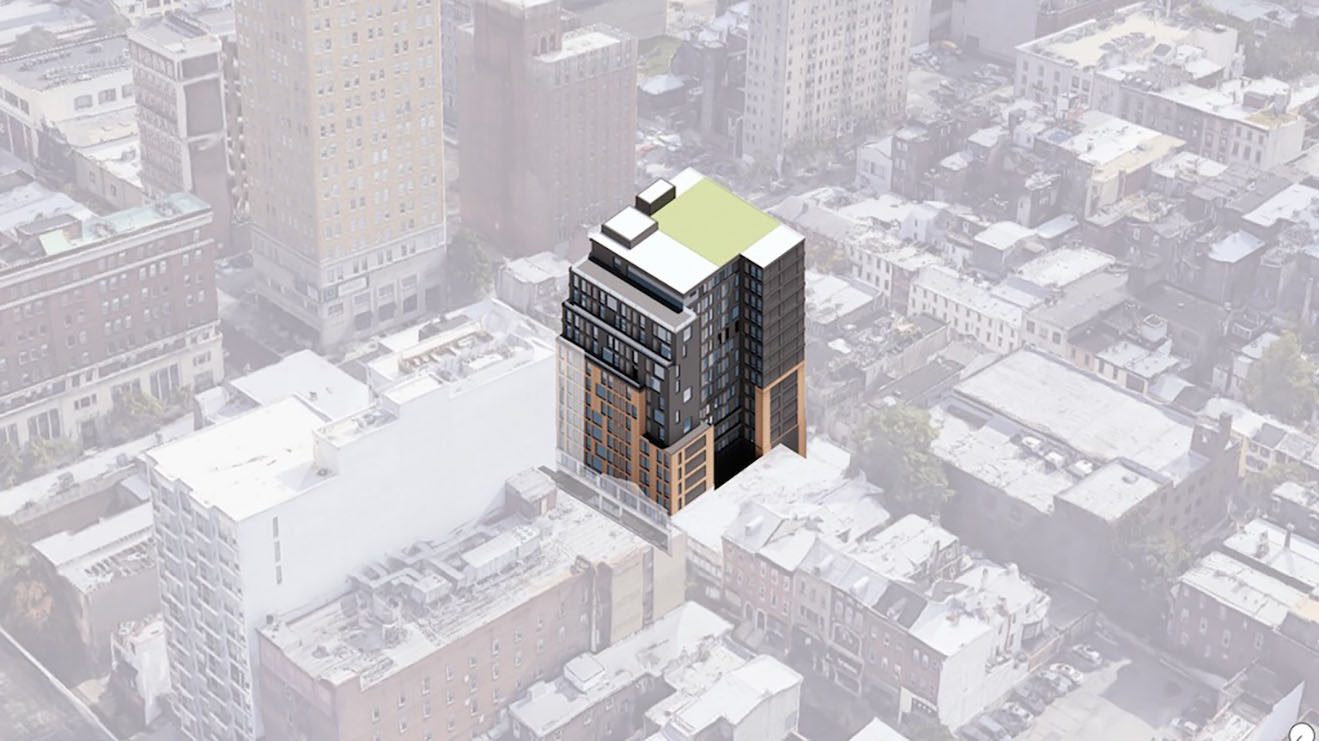 3-dimensional model of an urban building