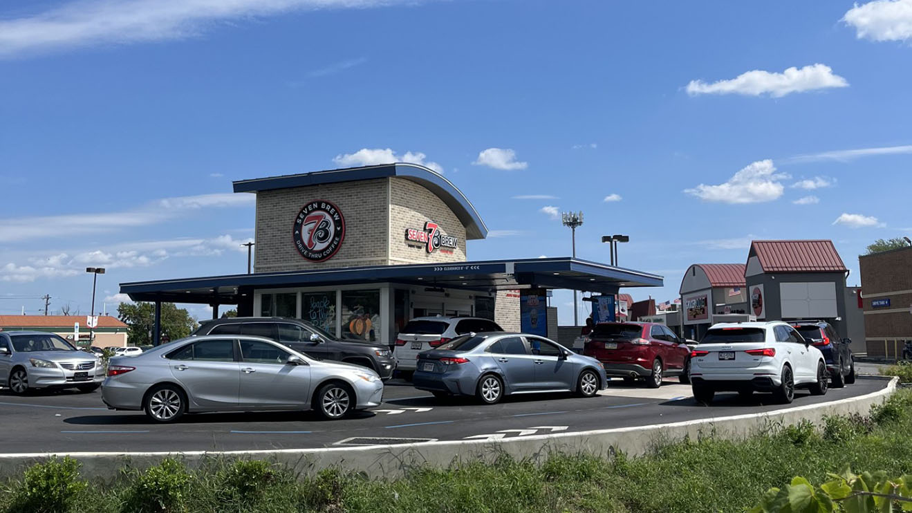 7 Brew's first location in Philadelphia, PA, Bohler project